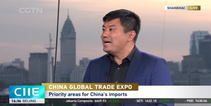 Jimmy Zhu LIVE On CGTN 09 November 2021