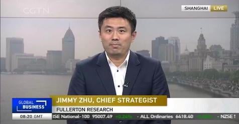 Jimmy Zhu LIVE On CGTN 30 April 2019