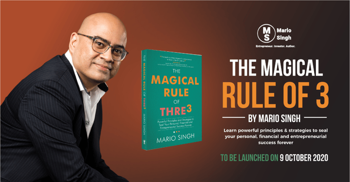 Best-selling Author Mario Singh to Launch Fourth Book Focused on Personal, Financial and Business Success