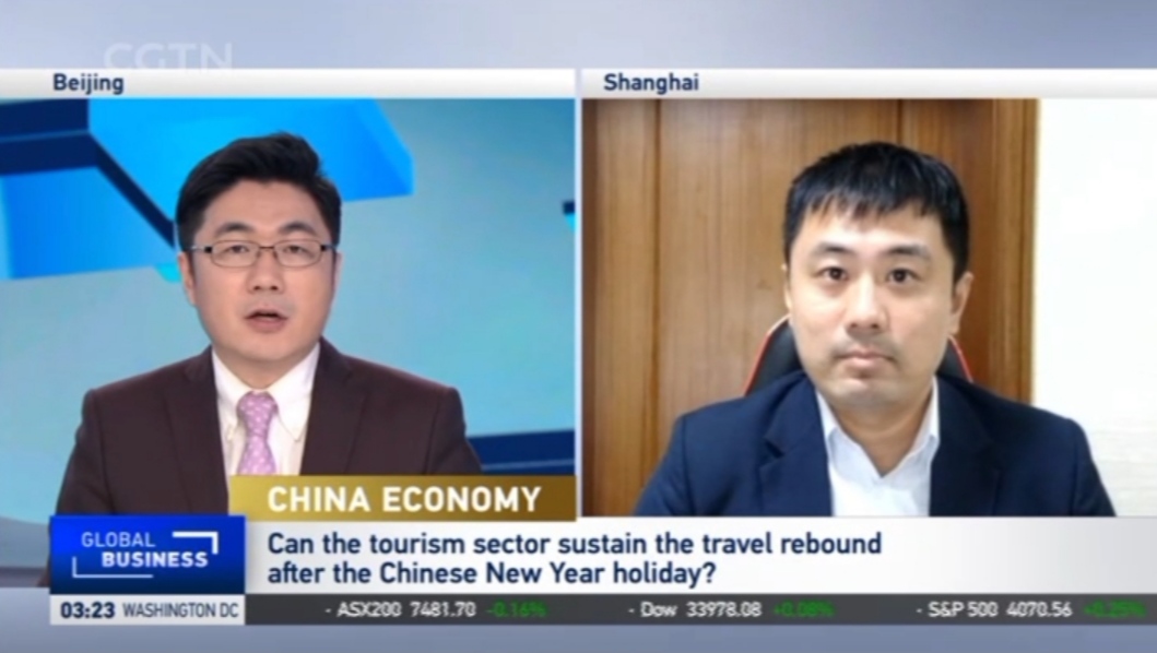 Jimmy Zhu LIVE On CGTN 31 January 2023