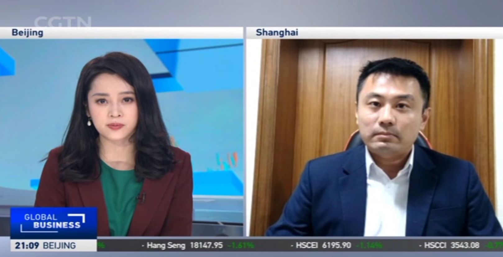 Jimmy Zhu LIVE On CGTN 23 September 2022