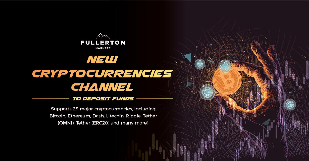 Fullerton Markets Adds New Cryptocurrency Channel in Addition to Its Extensive Funding Options